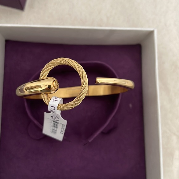 Charriol Infinity Zen Bangle Stainless steel Yellow Gold - Picture 2 of 4